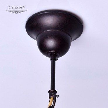 Люстра подвесная CHIARO 382016401 Айвенго 1x40W E27